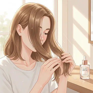 نحوه استفاده از سرم مو و زمان طلایی آن